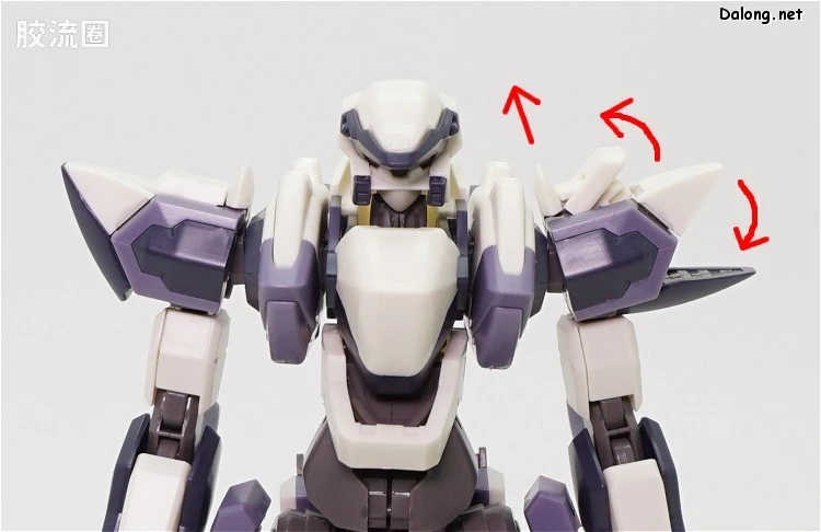 寿屋综合拼装模型系列 全金属狂潮 ARX-7 强弩 - 图片