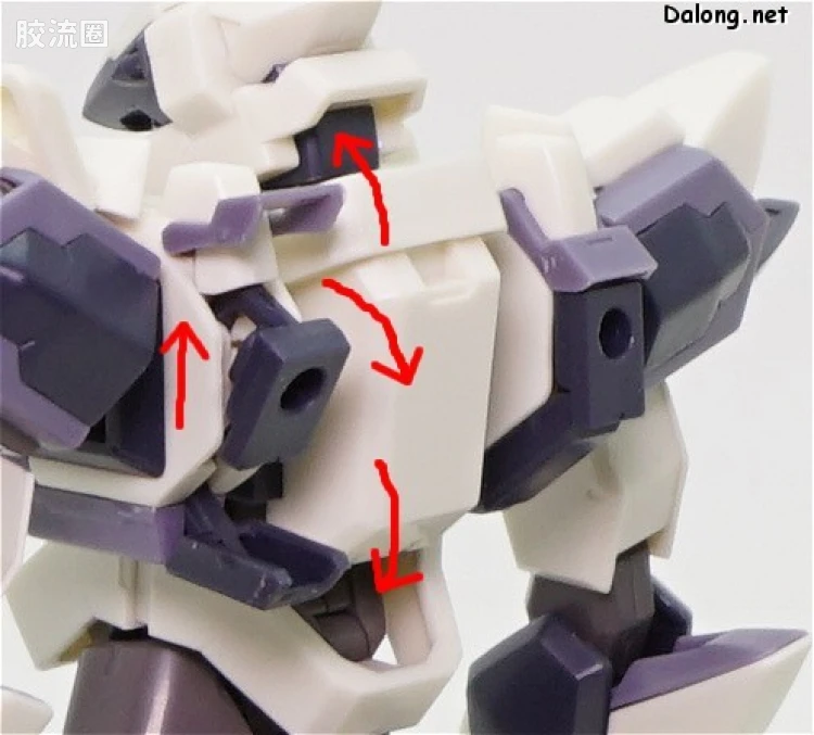 寿屋综合拼装模型系列 全金属狂潮 ARX-7 强弩 - 图片