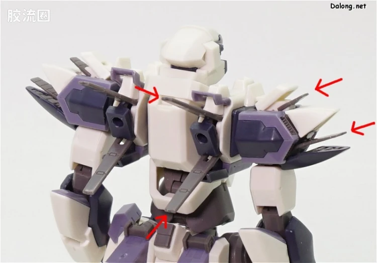 寿屋综合拼装模型系列 全金属狂潮 ARX-7 强弩 - 图片