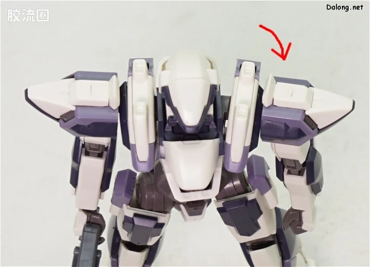 寿屋综合拼装模型系列 全金属狂潮 ARX-7 强弩 - 图片