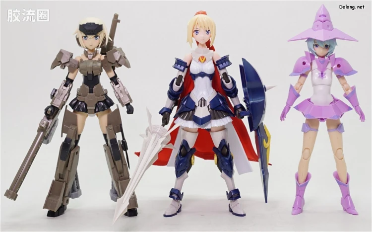 寿屋综合拼装模型系列 装甲娘 LBCS:阿基里斯 三日月香理奈 - 图片