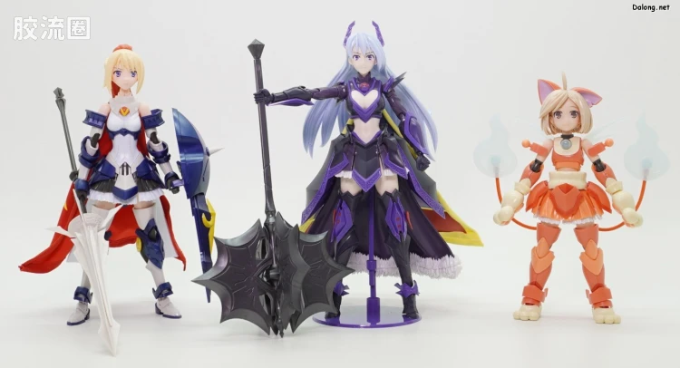 寿屋综合拼装模型系列 装甲娘 LBCS:地缚喵 小樱继未 - 图片