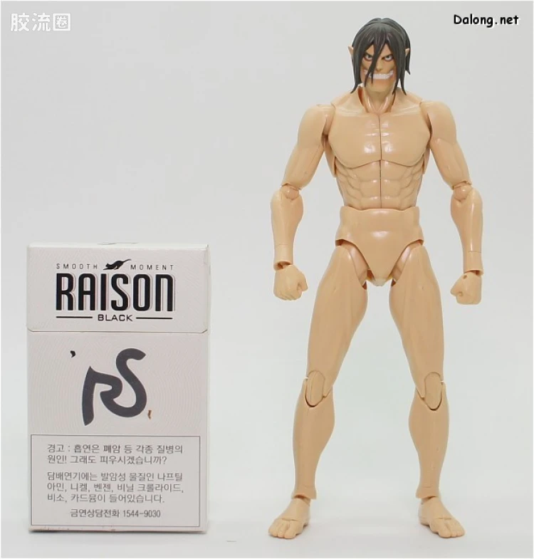 寿屋综合拼装模型系列 人形综合 <进击的巨人> 艾伦·耶格尔 巨人Ver. - 图片