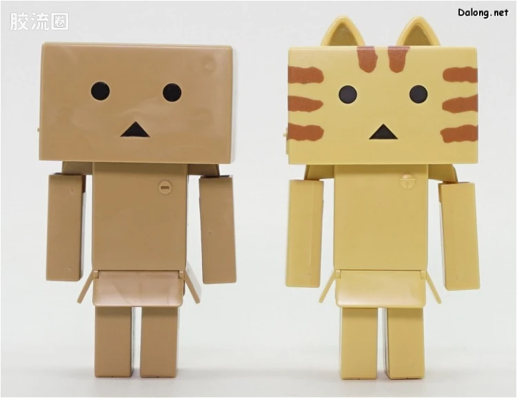 寿屋综合拼装模型系列 纸箱人阿楞 猫咪阿楞 - 图片