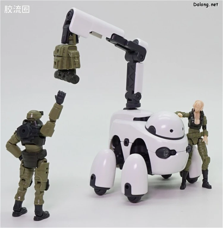 寿屋综合拼装模型系列 MARUTTOYS TAMOTU[白色Ver.] - 图片