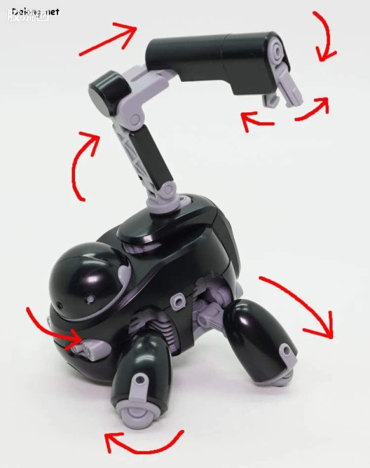 寿屋综合拼装模型系列 MARUTTOYS TAMOTU[黑色Ver.] - 图片