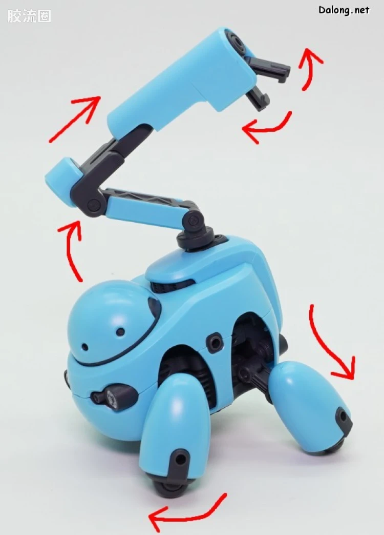 寿屋综合拼装模型系列 MARUTTOYS TAMOTU[天蓝Ver.] - 图片