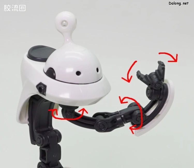 寿屋综合拼装模型系列 MARUTTOYS NOSERU[白色Ver.] - 图片