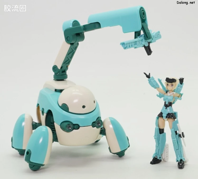 寿屋综合拼装模型系列 MARUTTOYS TAMOTU[浅绿色Ver.] - 图片