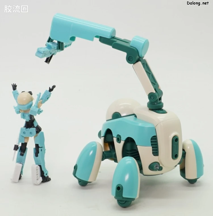 寿屋综合拼装模型系列 MARUTTOYS TAMOTU[浅绿色Ver.] - 图片