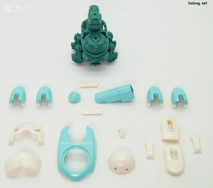 寿屋综合拼装模型系列 MARUTTOYS TAMOTU[浅绿色Ver.] - 图片