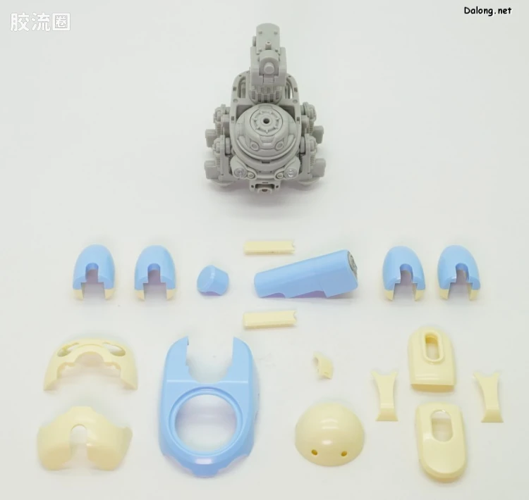 寿屋综合拼装模型系列 MARUTTOYS TAMOTU[浅蓝色Ver.] - 图片
