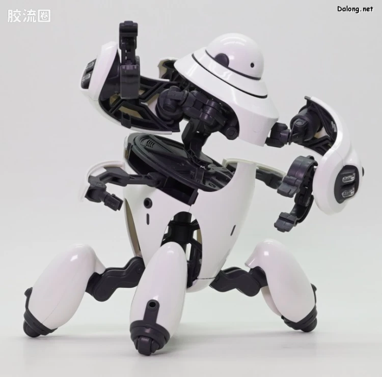 寿屋综合拼装模型系列 MARUTTOYS MAMORU[白色Ver.] - 图片