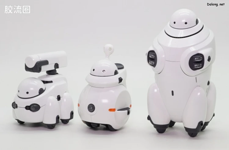 寿屋综合拼装模型系列 MARUTTOYS MAMORU[白色Ver.] - 图片