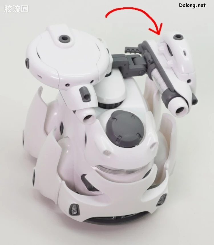 寿屋综合拼装模型系列 MARUTTOYS TAMOTU Type-S[白色Ver.] - 图片