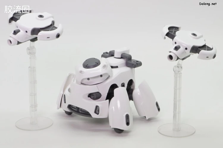 寿屋综合拼装模型系列 MARUTTOYS TAMOTU Type-S[白色Ver.] - 图片