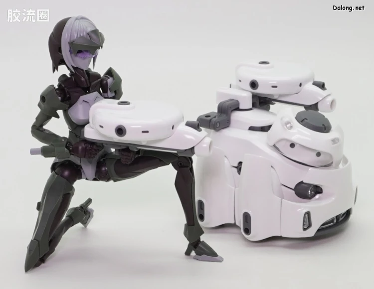 寿屋综合拼装模型系列 MARUTTOYS TAMOTU Type-S[白色Ver.] - 图片
