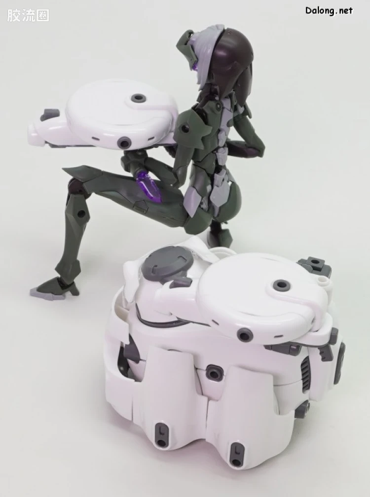 寿屋综合拼装模型系列 MARUTTOYS TAMOTU Type-S[白色Ver.] - 图片