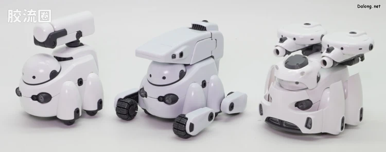 寿屋综合拼装模型系列 MARUTTOYS TAMOTU Type-S[白色Ver.] - 图片