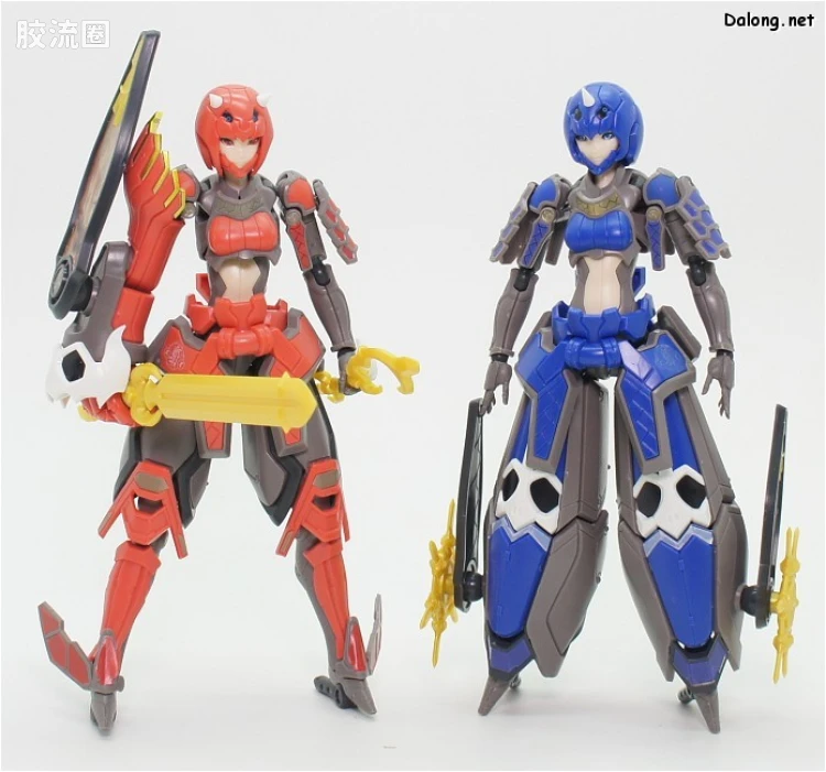 寿屋综合拼装模型系列 梦幻之星系列 蓝鬼姫Shiki - 图片