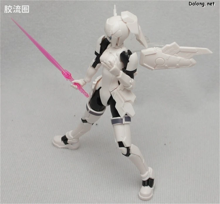 寿屋综合拼装模型系列 梦幻之星系列 机器人女枪手 羽白 - 图片