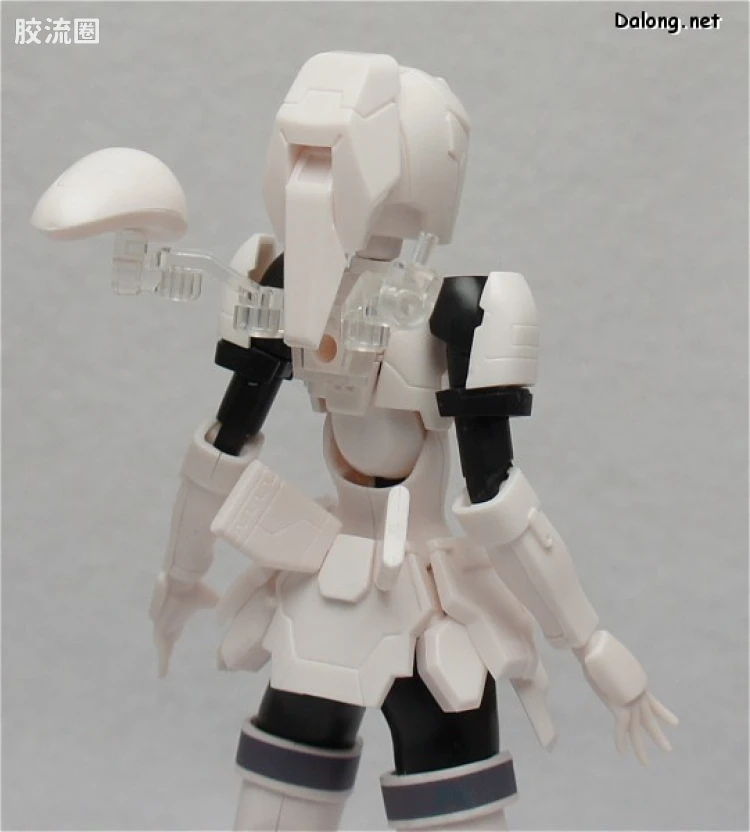 寿屋综合拼装模型系列 梦幻之星系列 机器人女枪手 羽白 - 图片