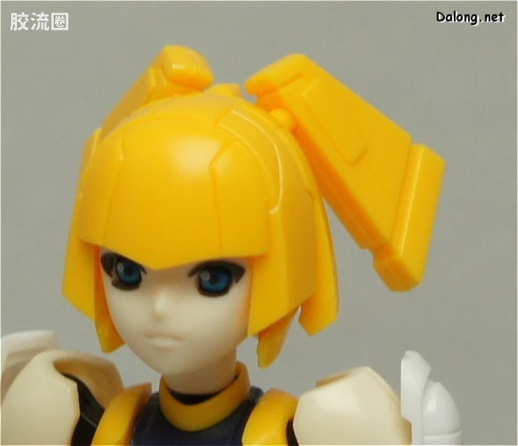 寿屋综合拼装模型系列 梦幻之星系列 机器人女枪手 金黄 - 图片