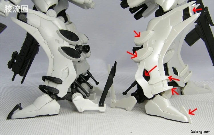 寿屋装甲核心 NEXT版 NX09 Lineark white-glint v.o.b set 电影配色 - 图片