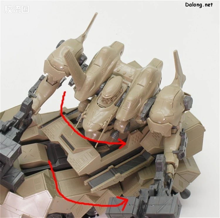 寿屋装甲核心 ARMOREO CORE V MATSUKAZE mdl.2 据点防卫式样 - 图片