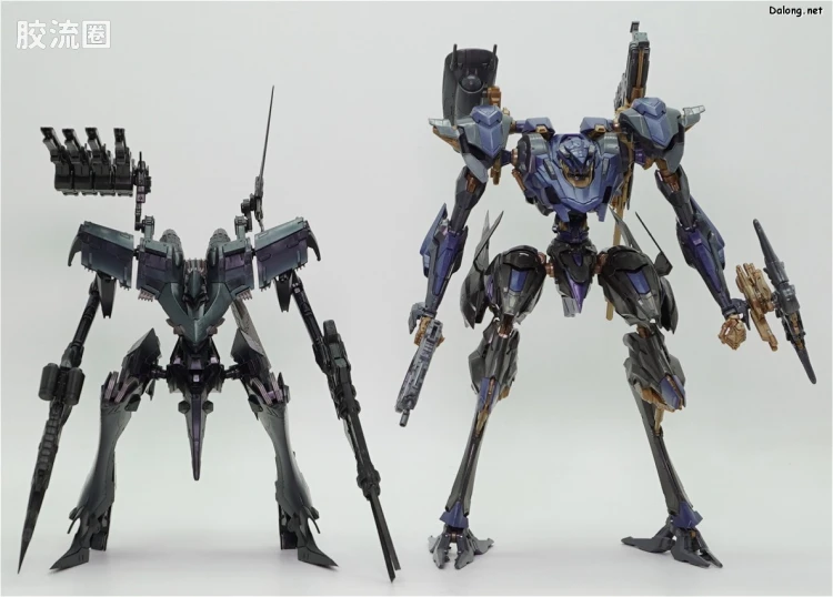 寿屋装甲核心 V.I.O.S.系列 SCHNEIDER NACHTREIHER/40E STEEL HAZE - 图片