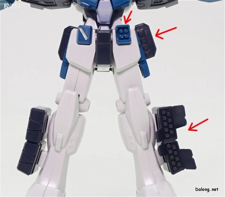 新机动战记高达W HGFA 1/144 03 重炮高达改 - 图片