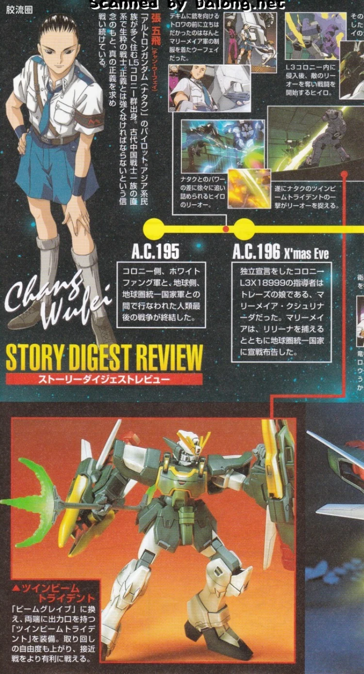 新机动战记高达W HGFA 1/144 06 哪吒高达 - 图片