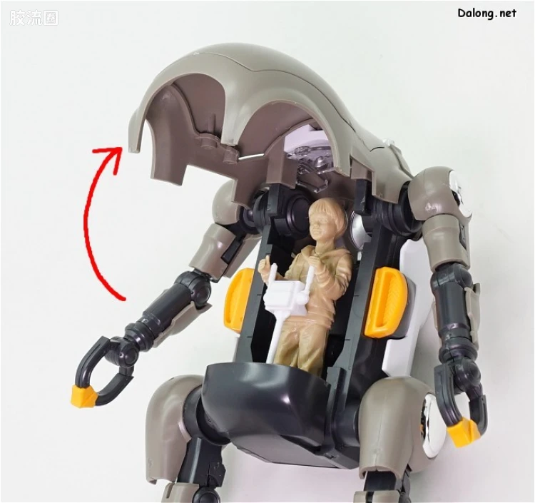 FAG Hand scale girl 轰雷&20 Mechatro WeGo 茶色ver. 套装 - 图片