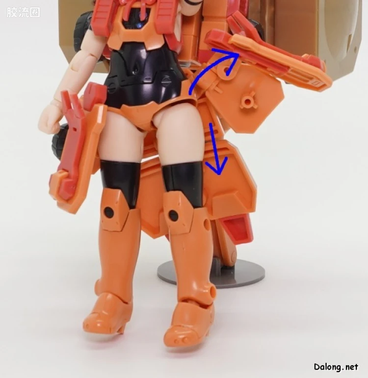 FAG Cross Frame Girl 黄金玛格&我王隐形战机II配件 套装 - 图片