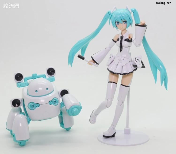 FAG FRAME MUSIC GIRL 初音未来[MARUTTOYS Ver.] with TAMOTU[未来Ver.] - 图片