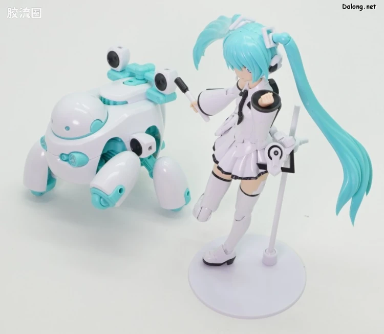 FAG FRAME MUSIC GIRL 初音未来[MARUTTOYS Ver.] with TAMOTU[未来Ver.] - 图片