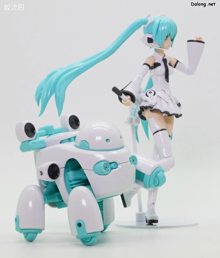 FAG FRAME MUSIC GIRL 初音未来[MARUTTOYS Ver.] with TAMOTU[未来Ver.] - 图片
