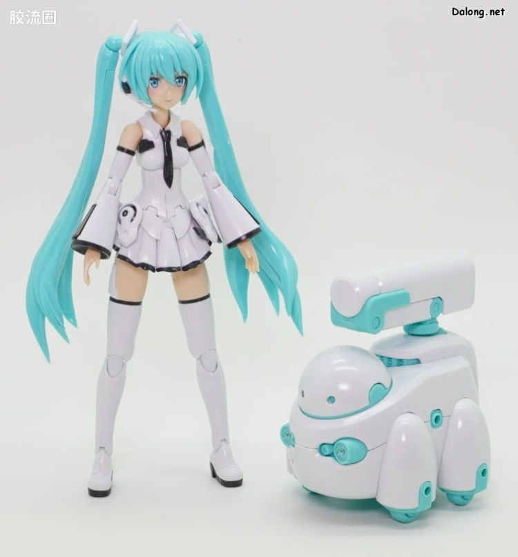FAG FRAME MUSIC GIRL 初音未来[MARUTTOYS Ver.] with TAMOTU[未来Ver.] - 图片