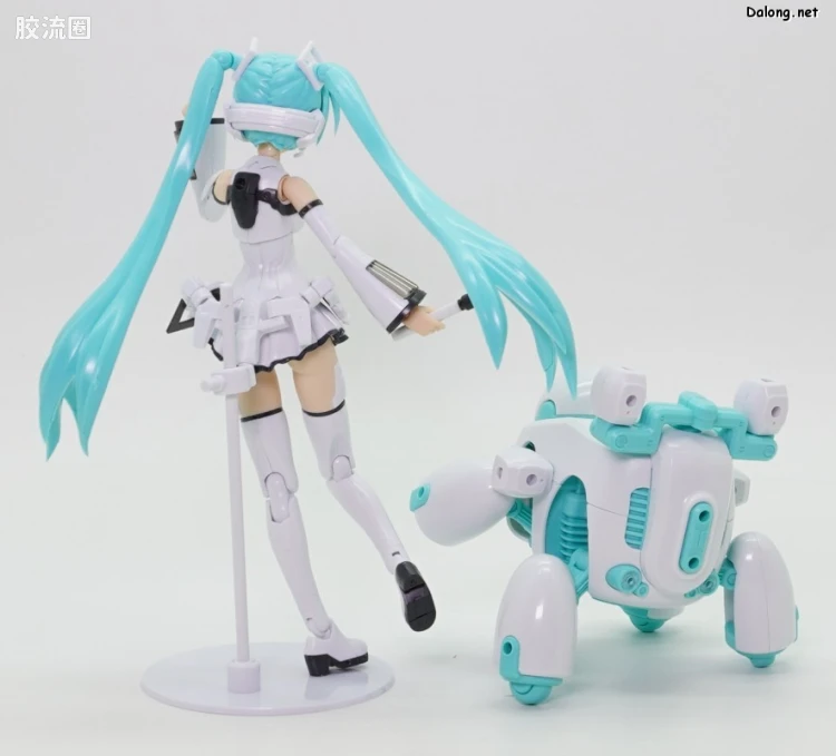 FAG FRAME MUSIC GIRL 初音未来[MARUTTOYS Ver.] with TAMOTU[未来Ver.] - 图片