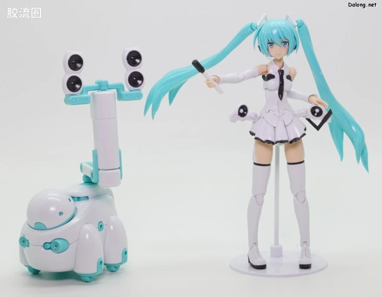 FAG FRAME MUSIC GIRL 初音未来[MARUTTOYS Ver.] with TAMOTU[未来Ver.] - 图片