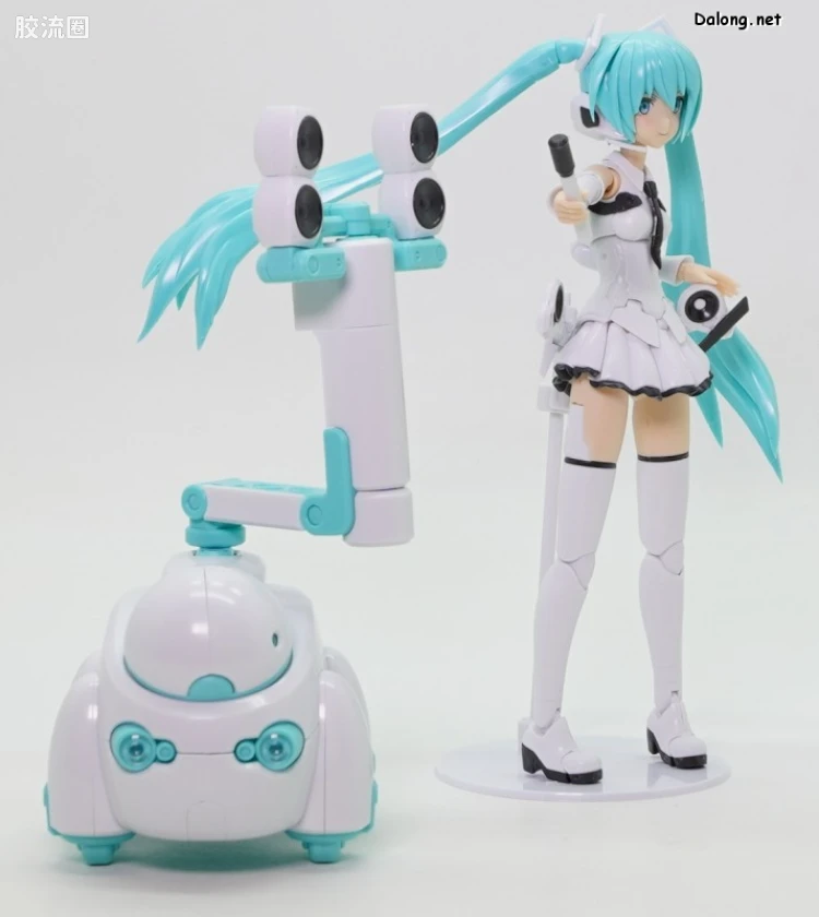 FAG FRAME MUSIC GIRL 初音未来[MARUTTOYS Ver.] with TAMOTU[未来Ver.] - 图片