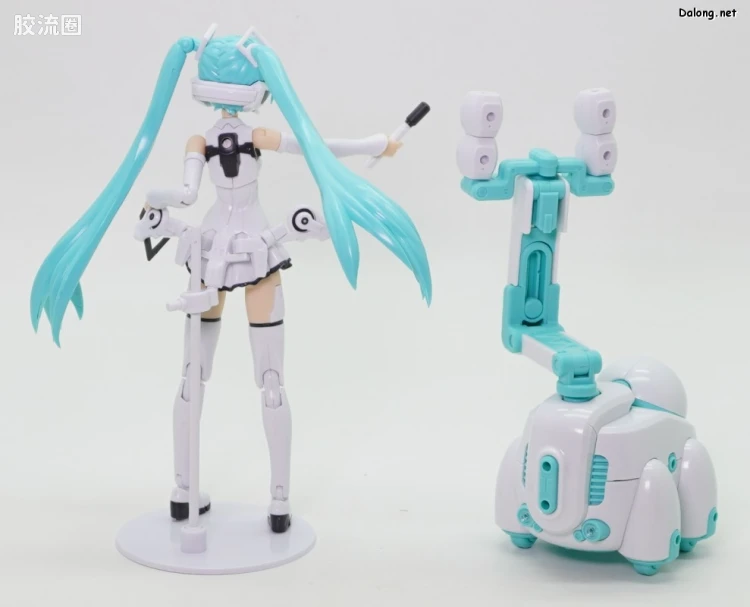 FAG FRAME MUSIC GIRL 初音未来[MARUTTOYS Ver.] with TAMOTU[未来Ver.] - 图片