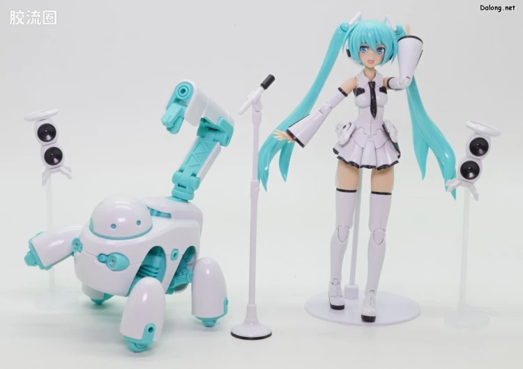 FAG FRAME MUSIC GIRL 初音未来[MARUTTOYS Ver.] with TAMOTU[未来Ver.] - 图片