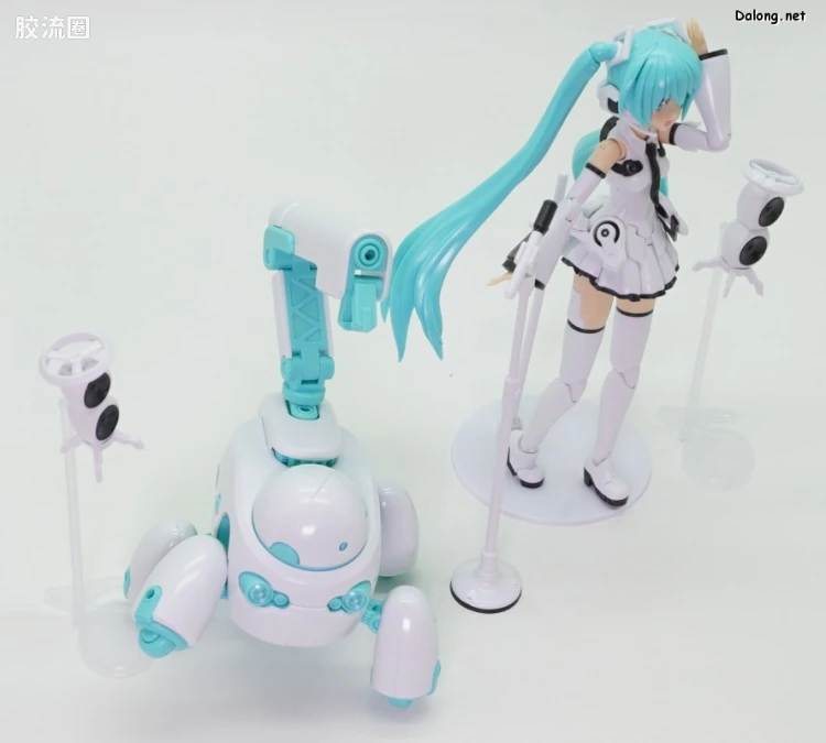 FAG FRAME MUSIC GIRL 初音未来[MARUTTOYS Ver.] with TAMOTU[未来Ver.] - 图片