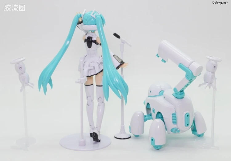 FAG FRAME MUSIC GIRL 初音未来[MARUTTOYS Ver.] with TAMOTU[未来Ver.] - 图片