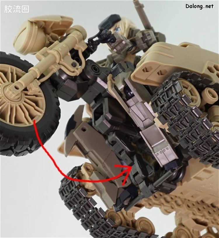 寿屋 M.S.G 模型配件 GIGANTIC ARMS 狂野履带机 - 图片