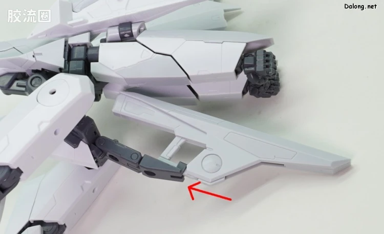 寿屋 M.S.G 模型配件 Variable frame system(可变框架系统) 01 迦楼罗机甲[白鲸] - 图片