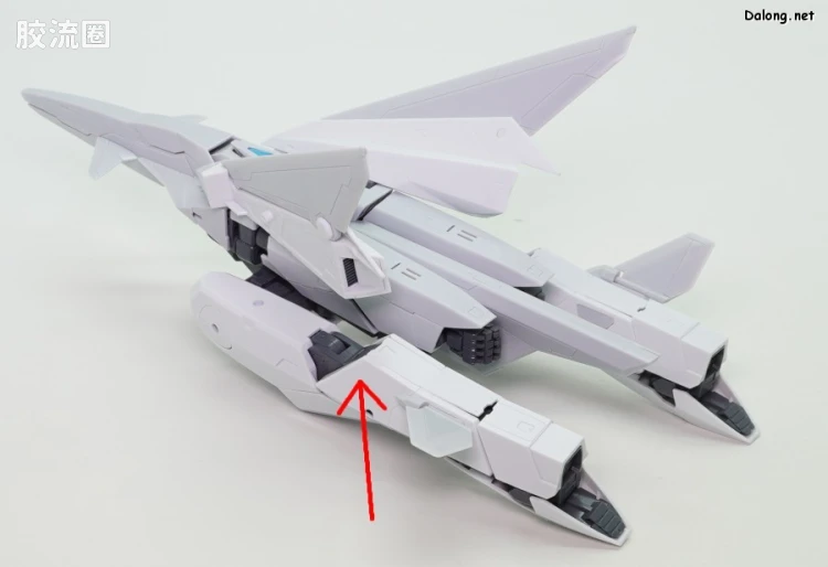 寿屋 M.S.G 模型配件 Variable frame system(可变框架系统) 01 迦楼罗机甲[白鲸] - 图片