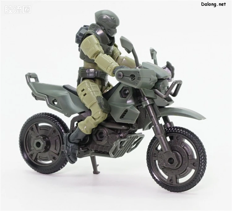 HEXA GEAR 六角机牙 第1世代六角机牙 混合型突击机车 丛林色ver. - 图片