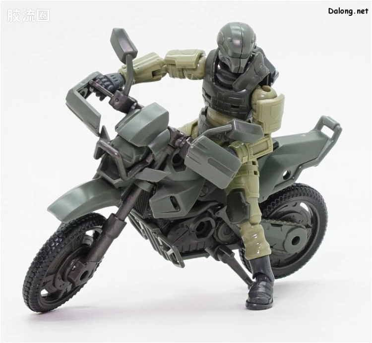 HEXA GEAR 六角机牙 第1世代六角机牙 混合型突击机车 丛林色ver. - 图片